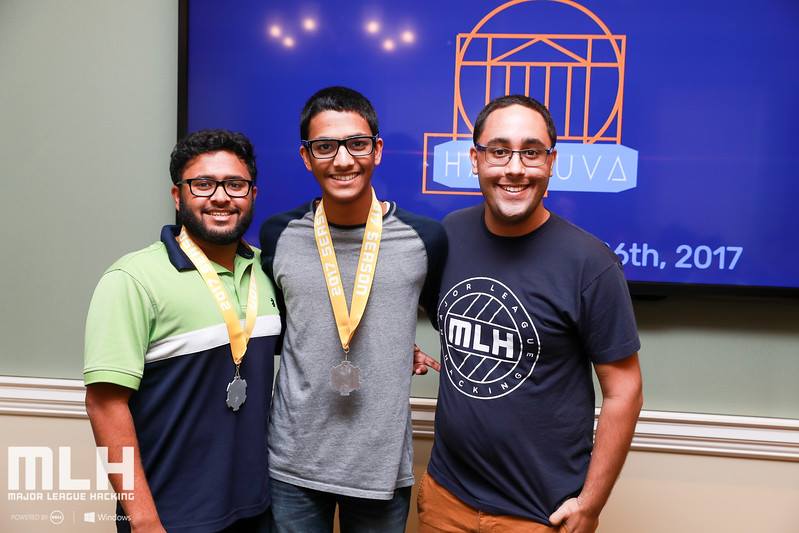 1st Place Medals Awarded by Major League Hacking (MLH)